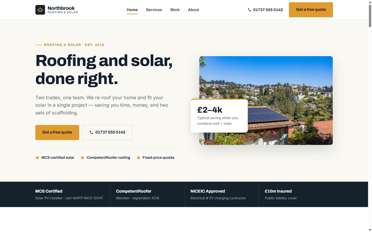 Before — Northbrook Roofing & Solar